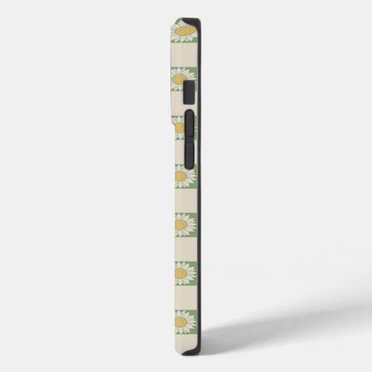 緑の美市松模様に的ひまわりY2Kパターン Case-Mate iPhoneケース (裏面 / 左)