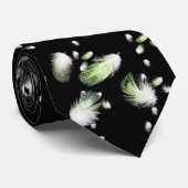 緑の羽 ネクタイ (ロール)