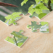 緑の翼を持つマカス ジグソーパズル (側面)