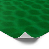 緑の肌の質感 ポスター (角)