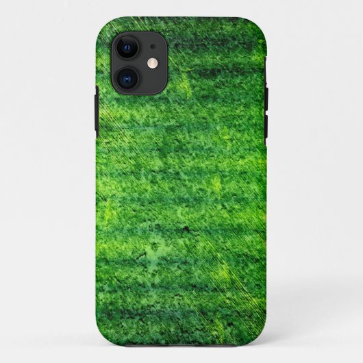 緑の背グランジ景 Case-Mate iPhoneケース (裏面)