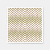 緑の背景が白離れい背景 スタンダードカクテルナプキン (正面)