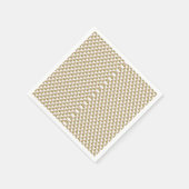 緑の背景が白離れい背景 スタンダードカクテルナプキン (角)