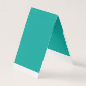 緑の背景でデザインを高める 名刺 (正面)