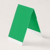 緑の背景でWebデザインをアップグレードする 名刺 (正面)