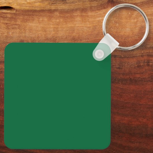 緑の背景でWebデザインを高める キーホルダー (裏面)