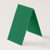 緑の背景でWebデザインを高める 名刺 (正面)