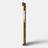 緑の背景にブラックバス Case-Mate iPhoneケース (裏面 / 左)