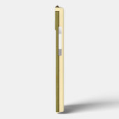 緑の背景のブラックバス Case-Mate iPhoneケース (裏面 / 左)