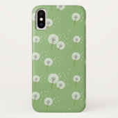 緑の背景の段落模様 Case-Mate iPhoneケース (裏面)