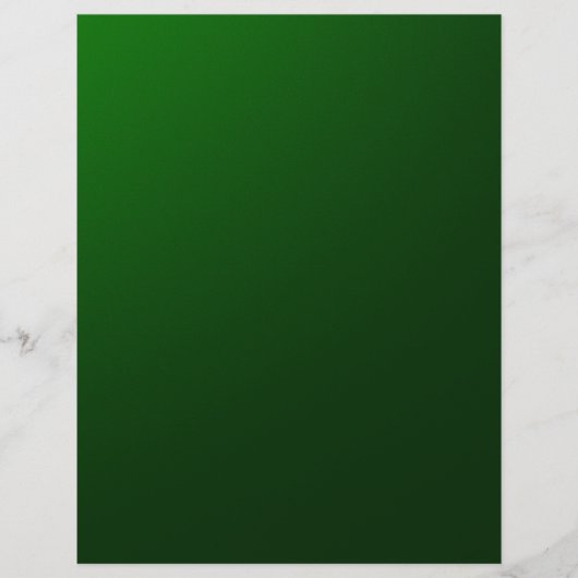 緑の背景 チラシ (正面)