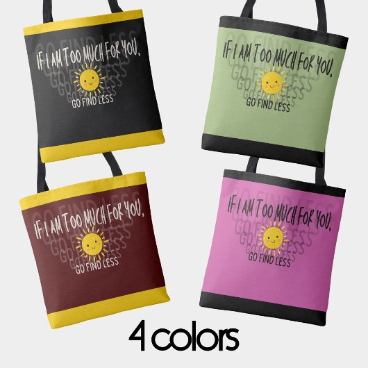 緑の自信のある女性ハッピーサンシャイン トートバッグ