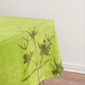 緑の自然林ワイルドフラワーバタフライ テーブルクロス (インサイチュ)