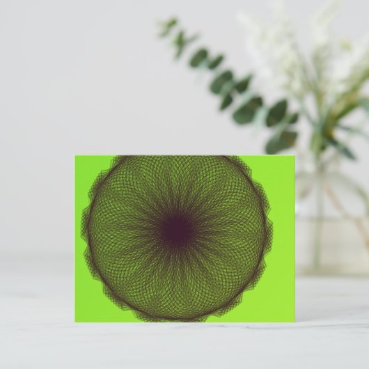 緑の自然母親自然 ポストカード (スタンド正面)