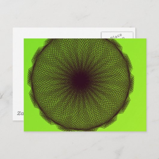 緑の自然母親自然 ポストカード (正面/裏面)