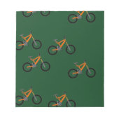 緑の自転車 ノートパッド (正面)