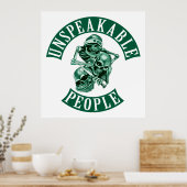 緑の色のポスター ポスター (キッチン)