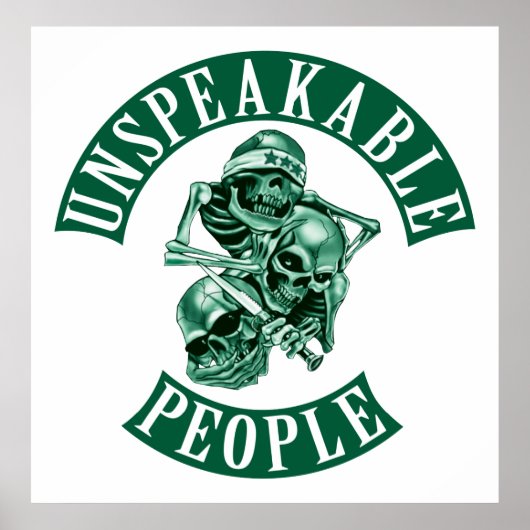 緑の色のポスター ポスター (正面)