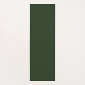 緑の色合いのつる植物のクラスター ヨガマット (裏面)