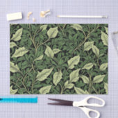 緑の色合いのつる植物のクラスター 薄葉紙 (クラフト)