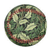 緑の色合いのつる植物のクラスター 野球ボール (正面左)