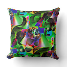 緑の色合いの電子プラネタリウム