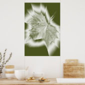 緑の色合い ポスター (キッチン)