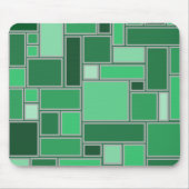 緑の色合い  マウスパッド (正面)