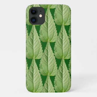 緑の色葉 iPhone 11 ケース