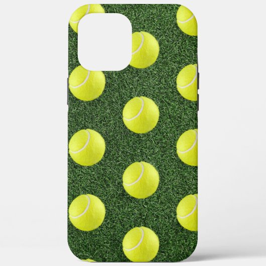 緑の芝生のテニスボール Case-Mate iPhoneケース (裏面)