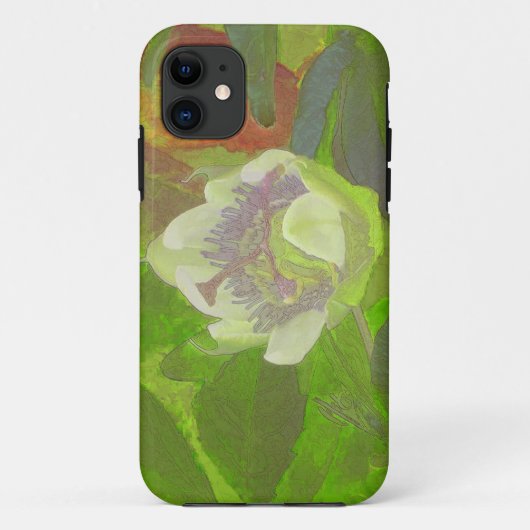 緑の花のラプソディ Case-Mate iPhoneケース (裏面)