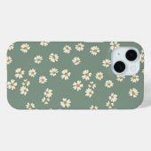 緑の花の電話ケース Case-Mate iPhoneケース (裏面 (横))