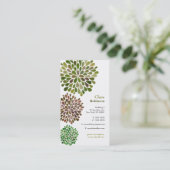 緑の花は中立名刺を破烈させました 名刺 (スタンド正面)