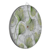 緑の花びら ダーツボード (正面左)