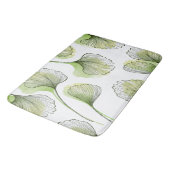緑の花びら バスマット (アングル)