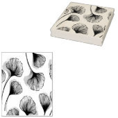 緑の花びら ラバースタンプ (押印)