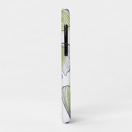 緑の花びら Case-Mate iPhoneケース (裏面/左)