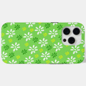 緑の花パターンiPhone 15 Pro Maxケース Case-Mate iPhoneケース (裏面 (横))