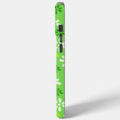 緑の花パターンiPhone 15 Pro Maxケース Case-Mate iPhoneケース (裏面 / 左)