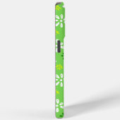緑の花パターンiPhone 15 Pro Maxケース Case-Mate iPhoneケース (裏面 / 右)