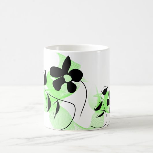 緑の花園 コーヒーマグ コーヒーマグカップ (中央)