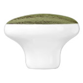 緑の花崗岩 セラミックノブ (側面)