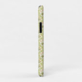 緑の花柄のガーリーな女性 Case-Mate iPhoneケース (裏面/右)