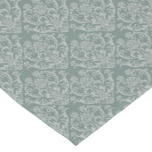 緑の花模様の壁紙 ショートテーブルランナー (コーナー)