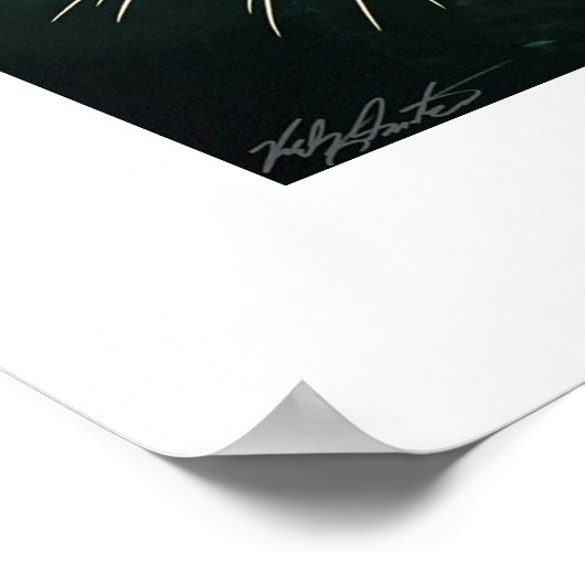 緑の花火 ポスター (角)