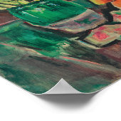 緑の花瓶のグラジオリ | ジョージ・レスリー・ハンター ポスター (角)