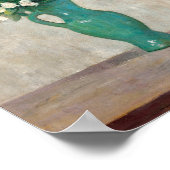 緑の花瓶の花束 | タデウスマコフスキー ポスター (角)