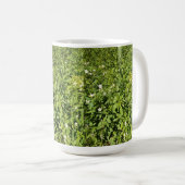 緑の花畑 コーヒーマグカップ (正面右)