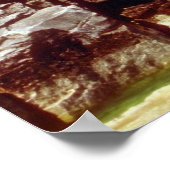 緑の花鉢島、トバーモリー、オンタリオの花 ポスター (角)