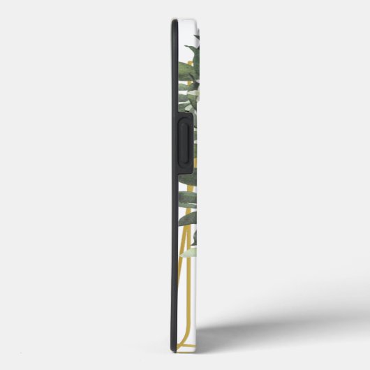 緑の花面 Case-Mate iPhoneケース (裏面 / 右)